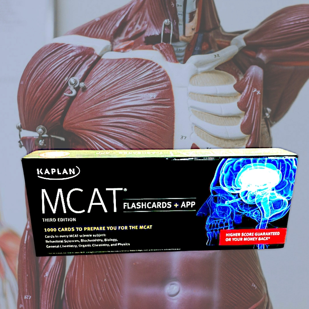Kaplan MCAT Flashcards 3rd Edition 1000 Cards To Prepare  MCAT 2015 (Cards Only)